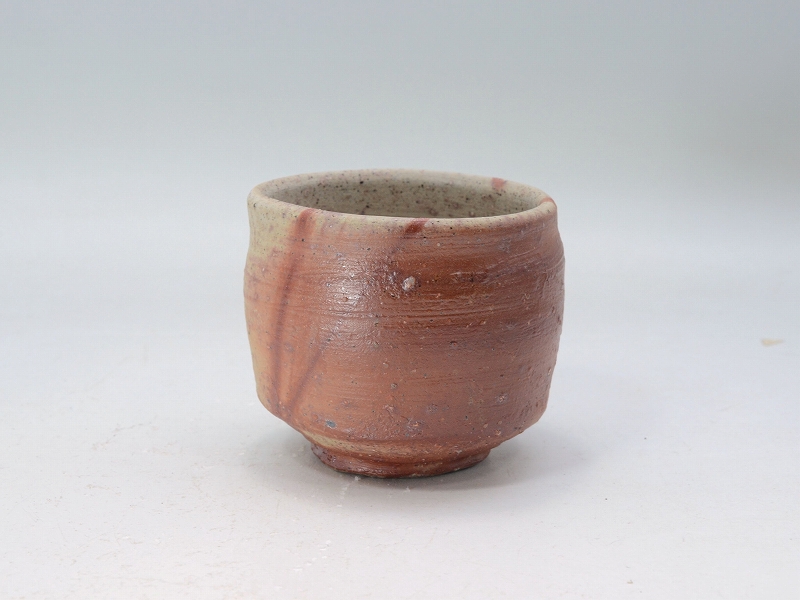 26005]火襷酒呑（高力芳照）｜備前焼わかくさ